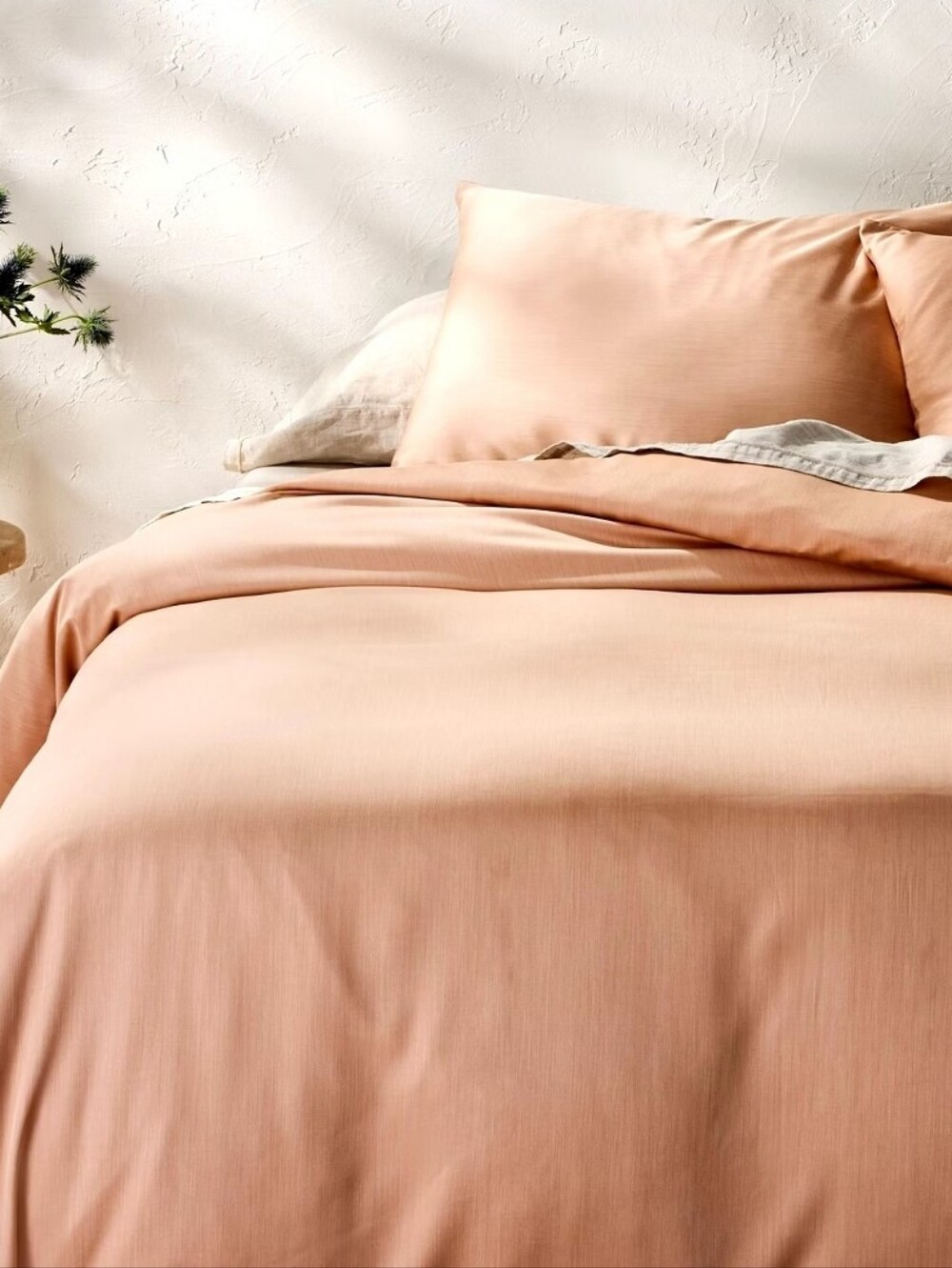 Casaluna™ Full/Queen Rayon from Bamboo Duvet Set Light Adobe Clay